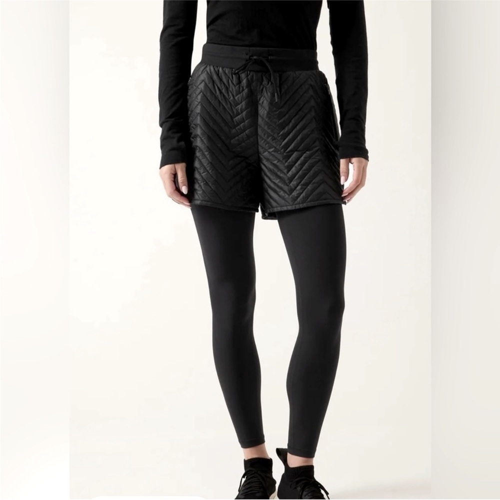 Athleta Apres Ski Hiking Climbing Short Black Size 8 NWT 🆕